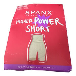 SPANX Higher Power Short High-Waisted Shaper Short 3X Soft Nude